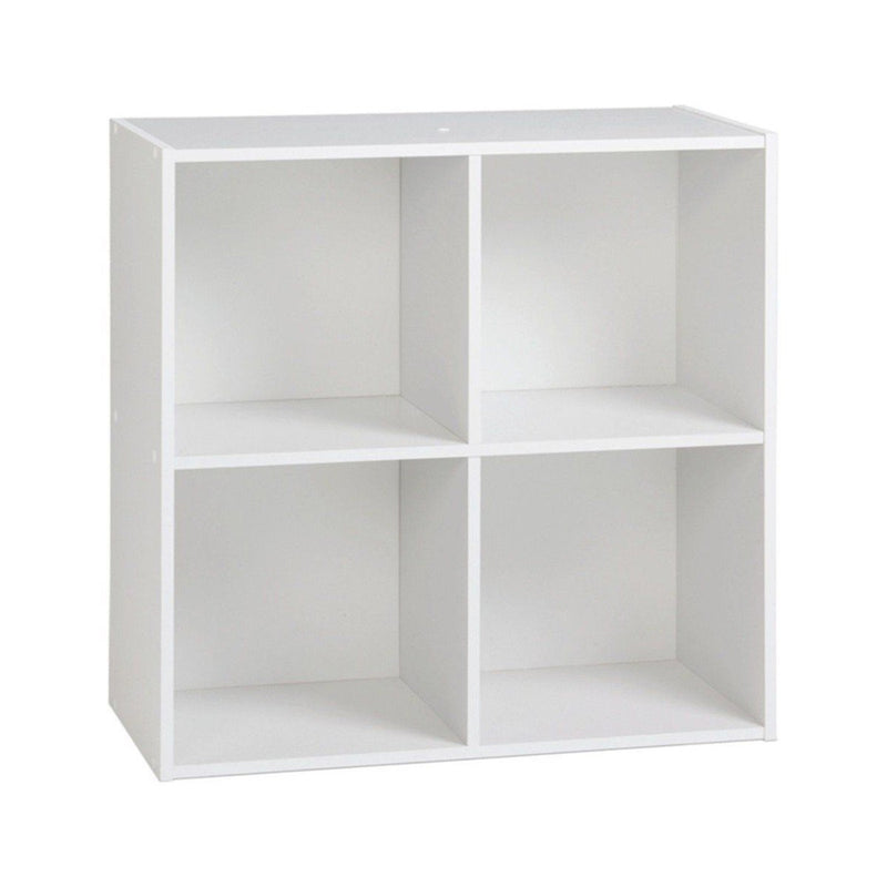 Meuble 4 Cases - Compo - Blanc