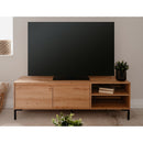 Mueble TV 2 batientes 2 huecos - Plock - Decoración madera