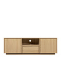 Joy - Mueble de TV de 2 puertas - Madera - Madera clara