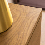 Since - Mueble de TV con 2 cajones y 2 nichos - Madera - Madera clara