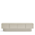 Totem - 4-Door TV Unit - Wood - Sand
