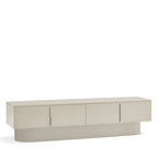Totem - 4-Door TV Unit - Wood - Sand