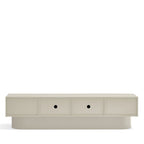 Totem - 4-Door TV Unit - Wood - Sand