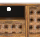 Meuble TV Wava 2 portes, 1 tiroir et 1 niche