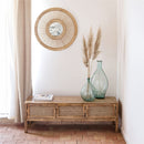 Ensemble Tiki buffet et meuble TV en bois