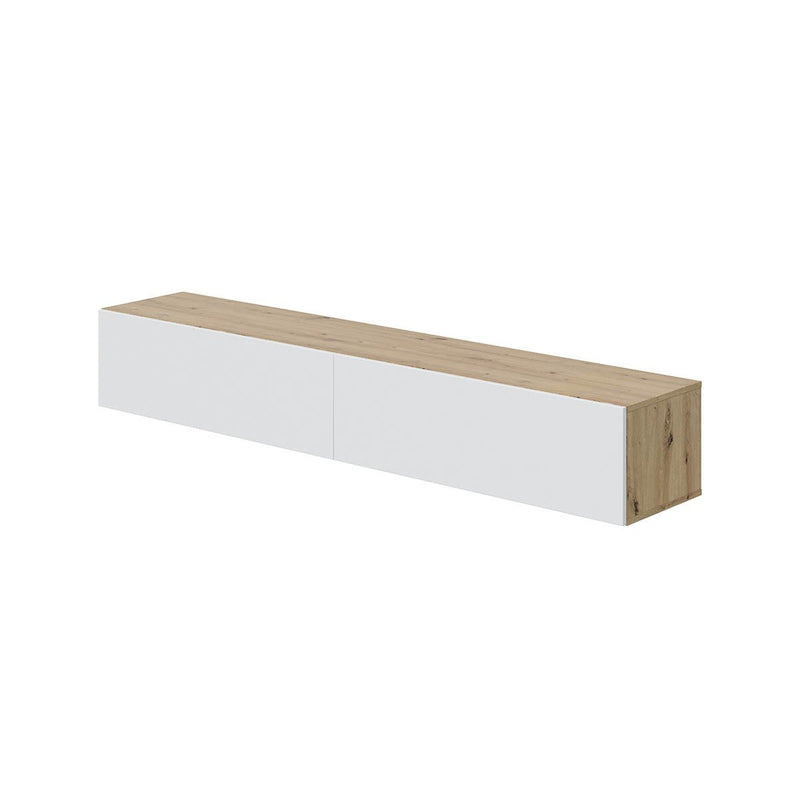 Mueble Colgante 2 Solapas Y 2 Huecos - Kaway - Décor Bois