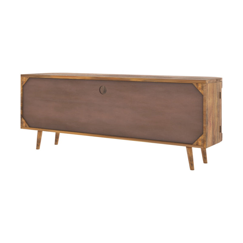 Meuble TV Wava 2 portes, 1 tiroir et 1 niche