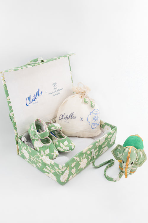 Baby Jaipur Box - Green - Mixed