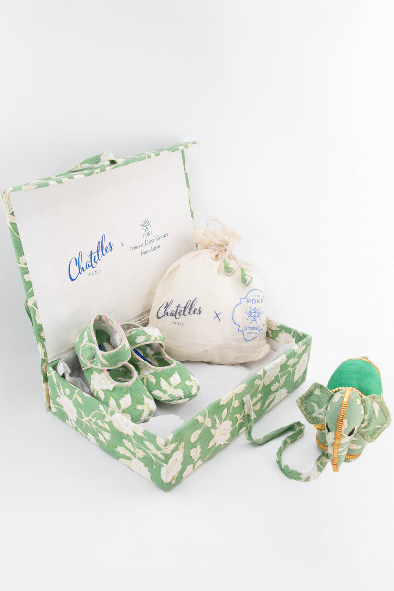 Caja Baby Jaipur - Verde - Mixto