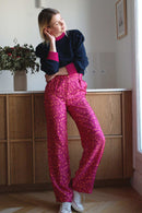 Pantalon Tilda Leopardo Pink