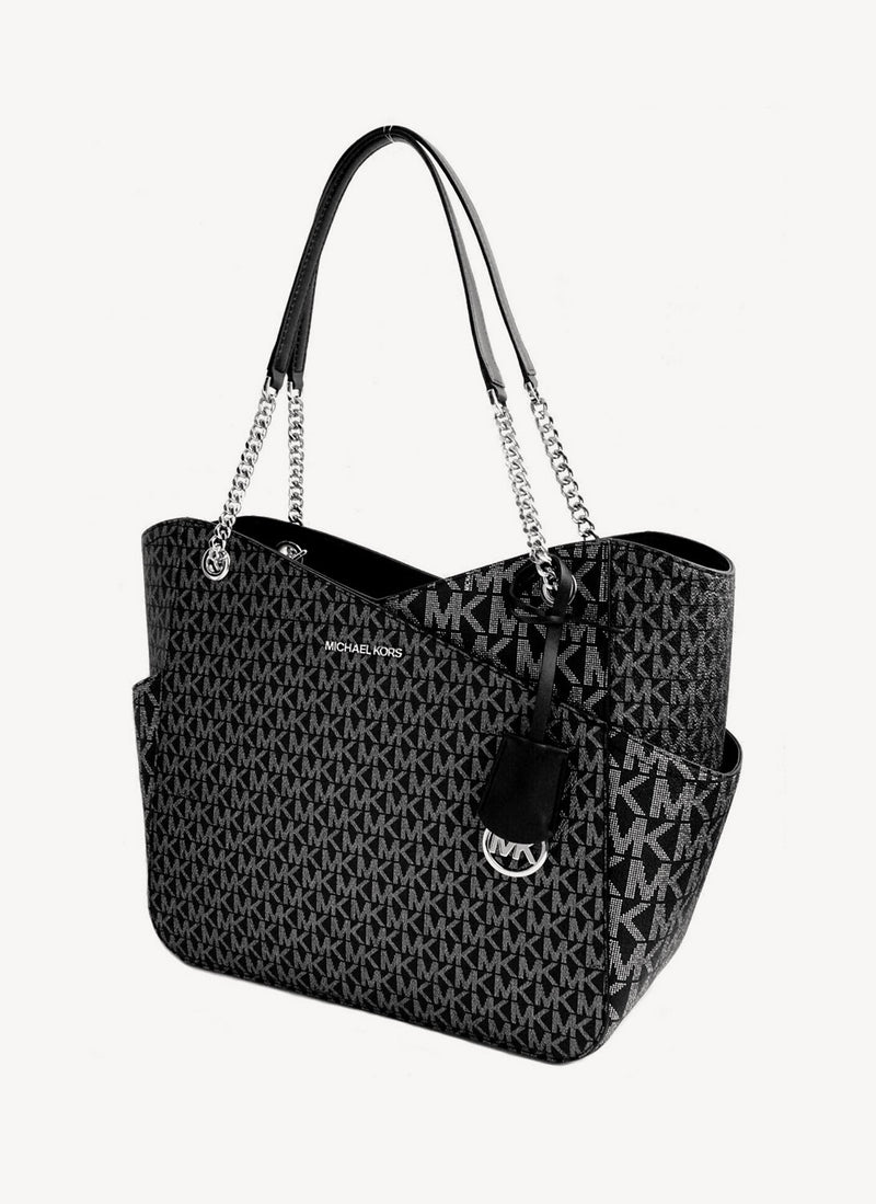 Michael Kors - Sac À Main De Voyage - Black Silver - Femme