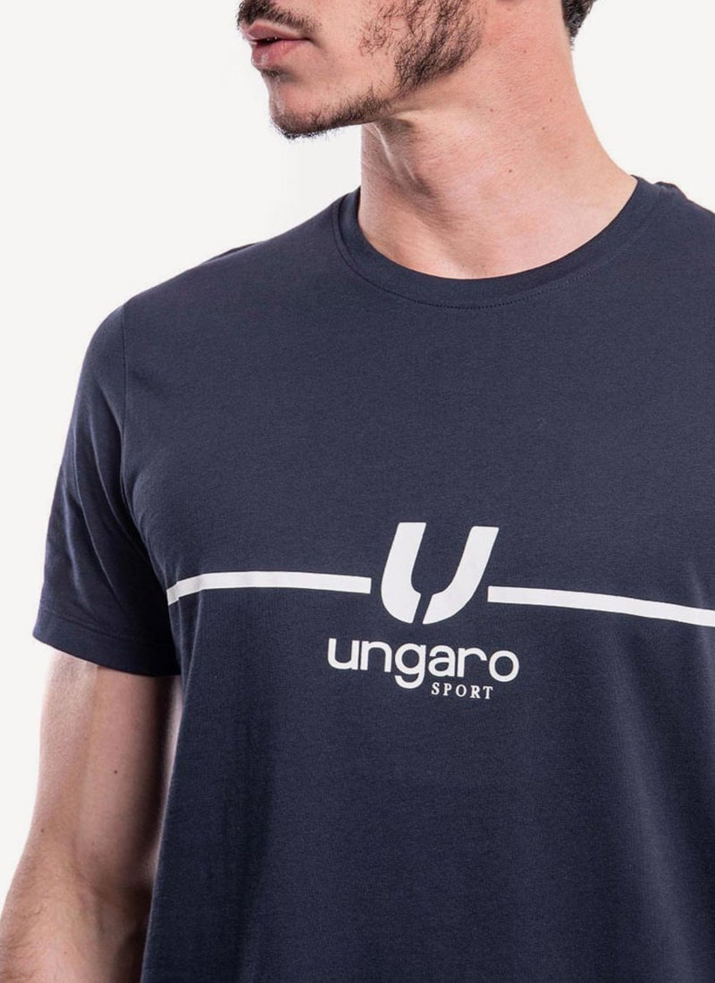 Ungaro Sport - Tee-Shirt Michel - Navy - Homme