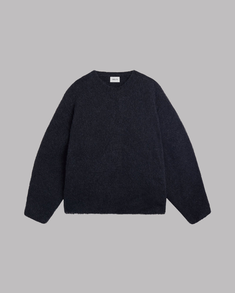 Sweater The Black Fluffy Knit