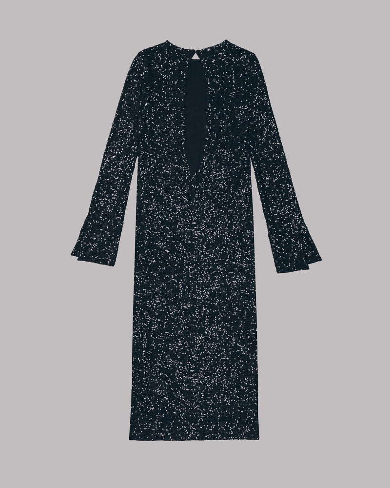 Robe The Black Long Sequin