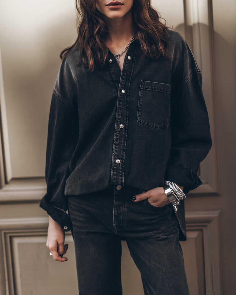 Chemise The Black Loose Denim