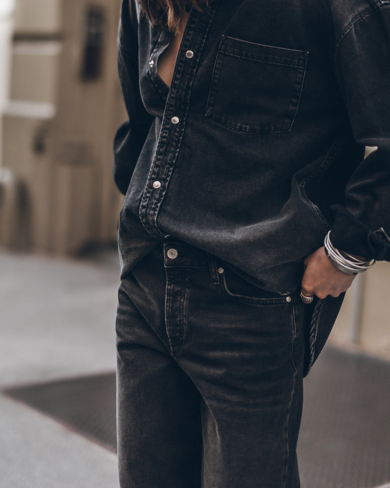 Chemise The Black Loose Denim