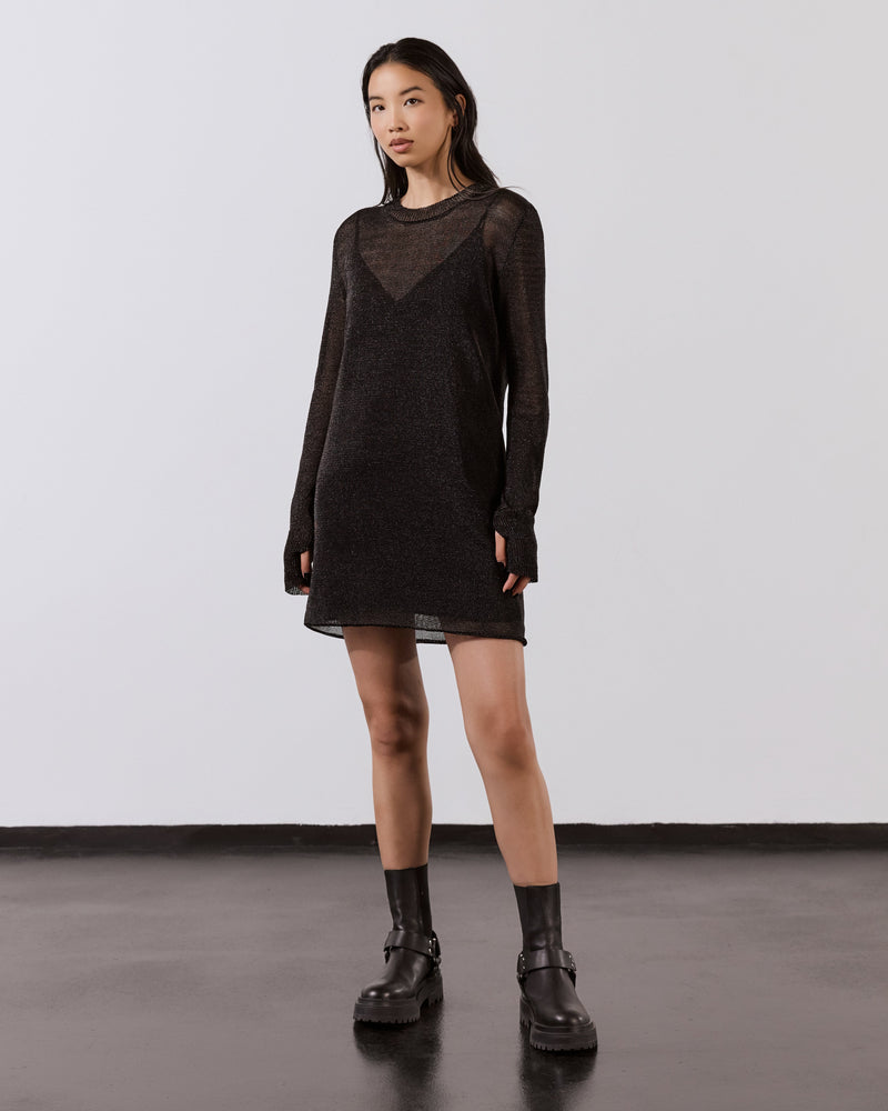 Robe The Black Metallic Knit