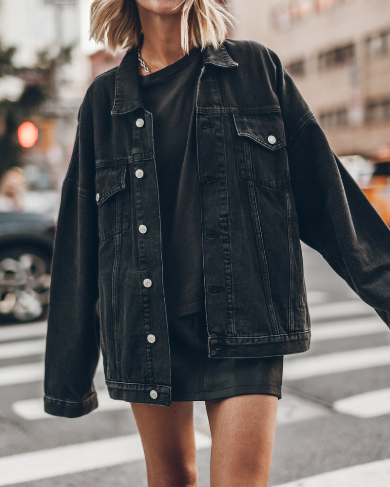 Veste The Black Oversized Denim