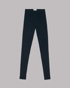 Black Ribbed Leggings - Product photo