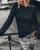 Blouse The Black Sequin