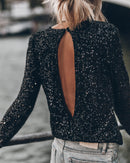 Blouse The Black Sequin