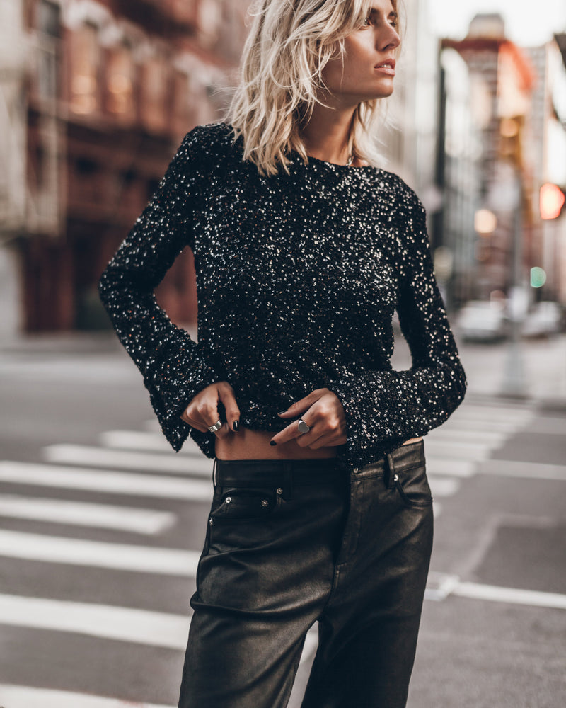 Blouse The Black Sequin