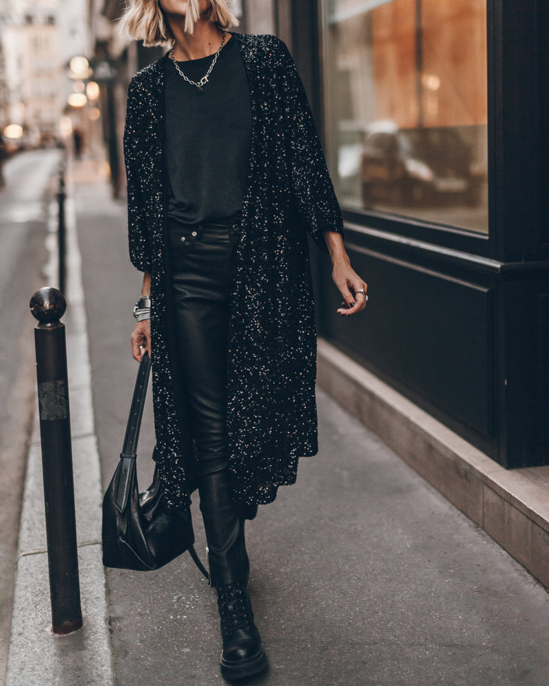 Kimono The Black Sequin