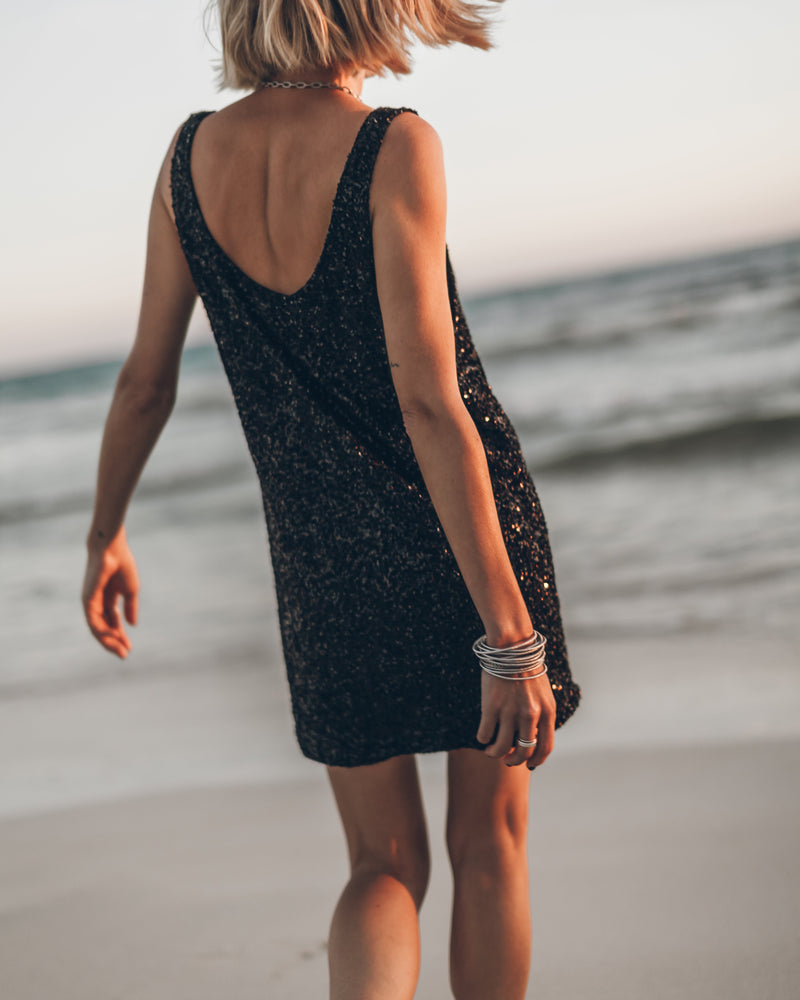 Robe The Black Sequin Tank