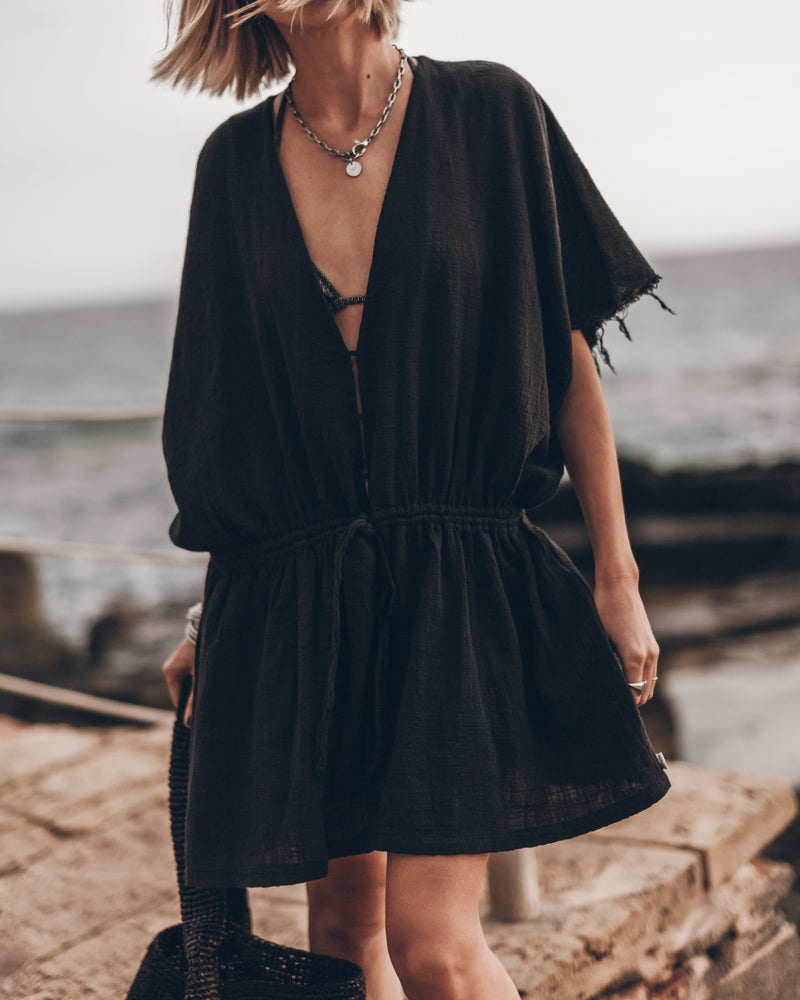 Robe The Dark Short Kaftan