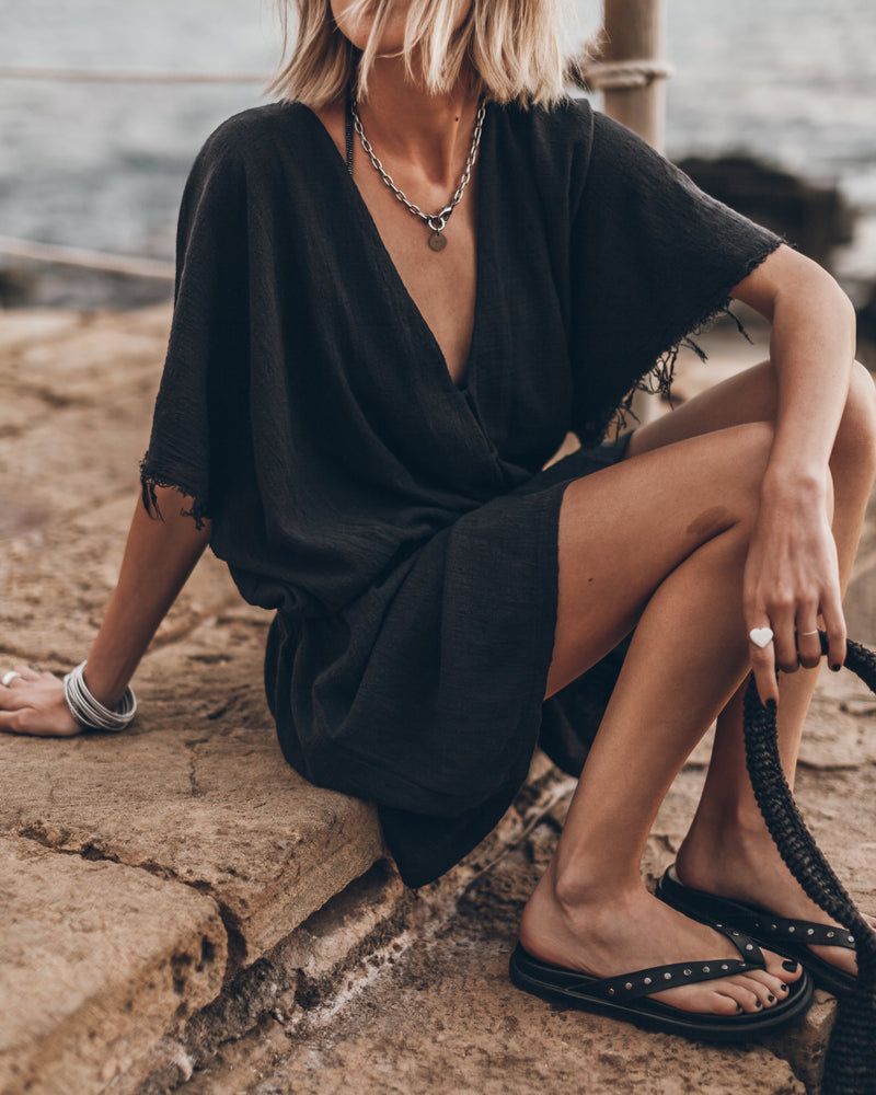 Robe The Dark Short Kaftan