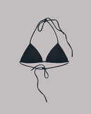 Top The Black Triangle Bikini