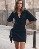 Wallet Dress - Black