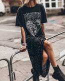Jupe The Black Long Sequin