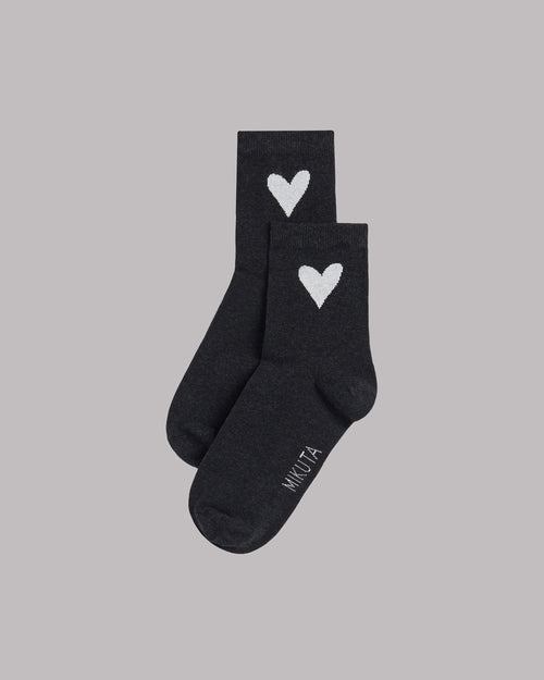 Dark Heart Socks - Product photo