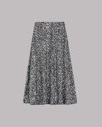 Dark Long Sequin Skirt - Product photo
