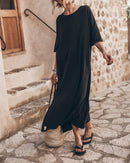 Robe The Dark Loose Long T-Shirt