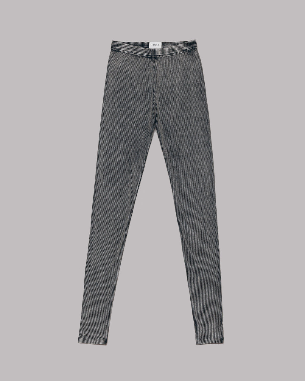 Dark Ribbed Leggings - Product photo