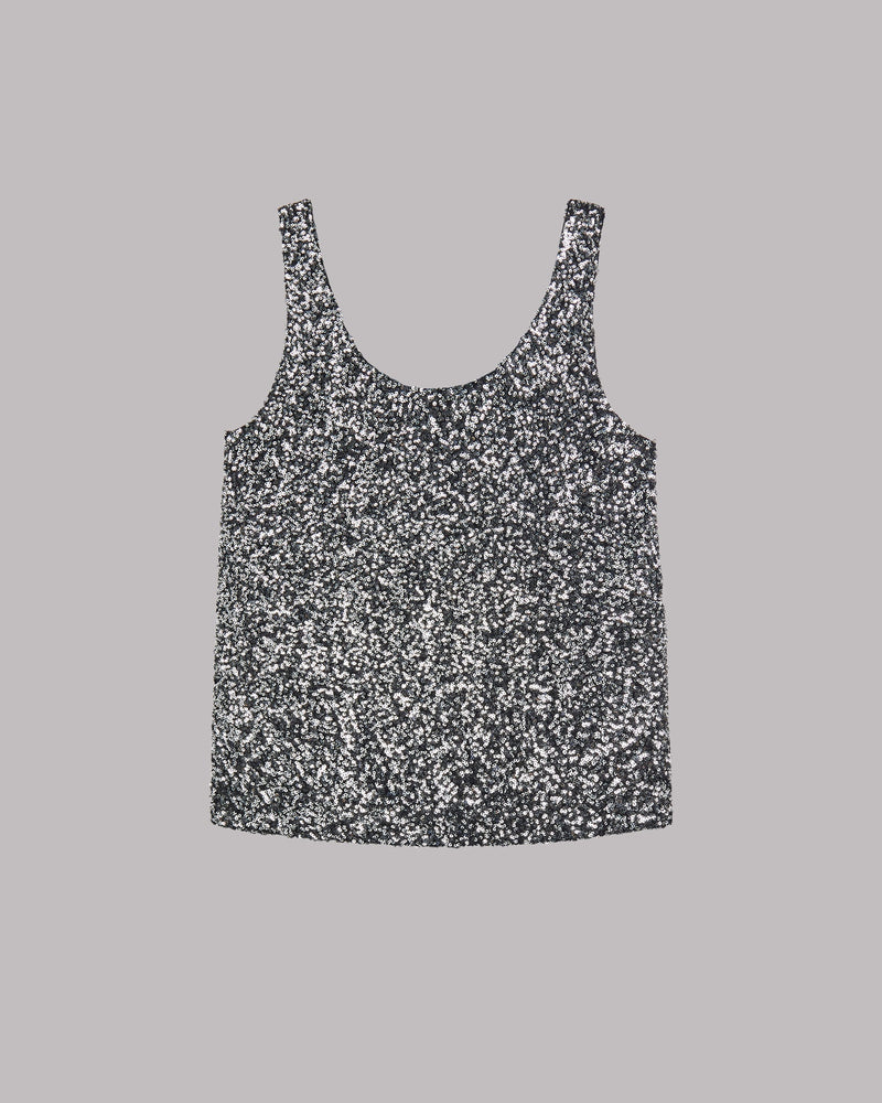 Top The Dark Sequin Base Tank