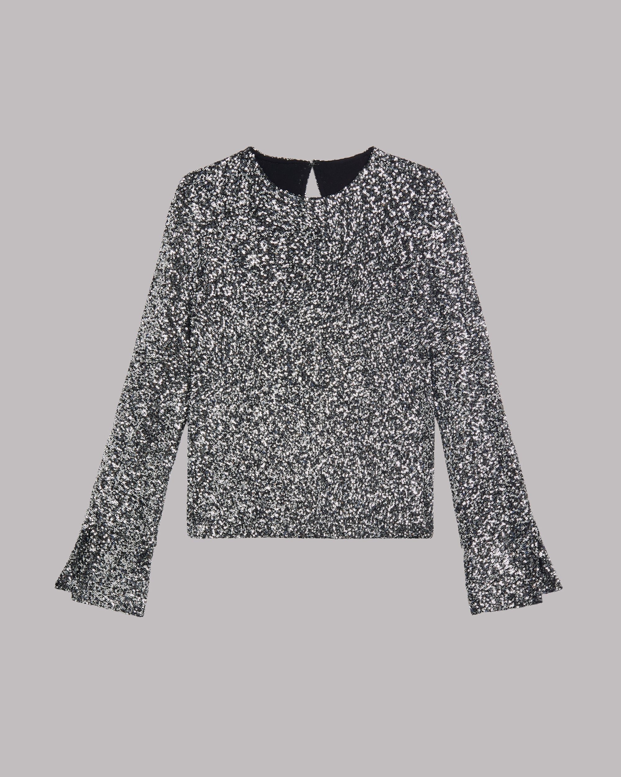 Dark Sequin Blouse - Product photo