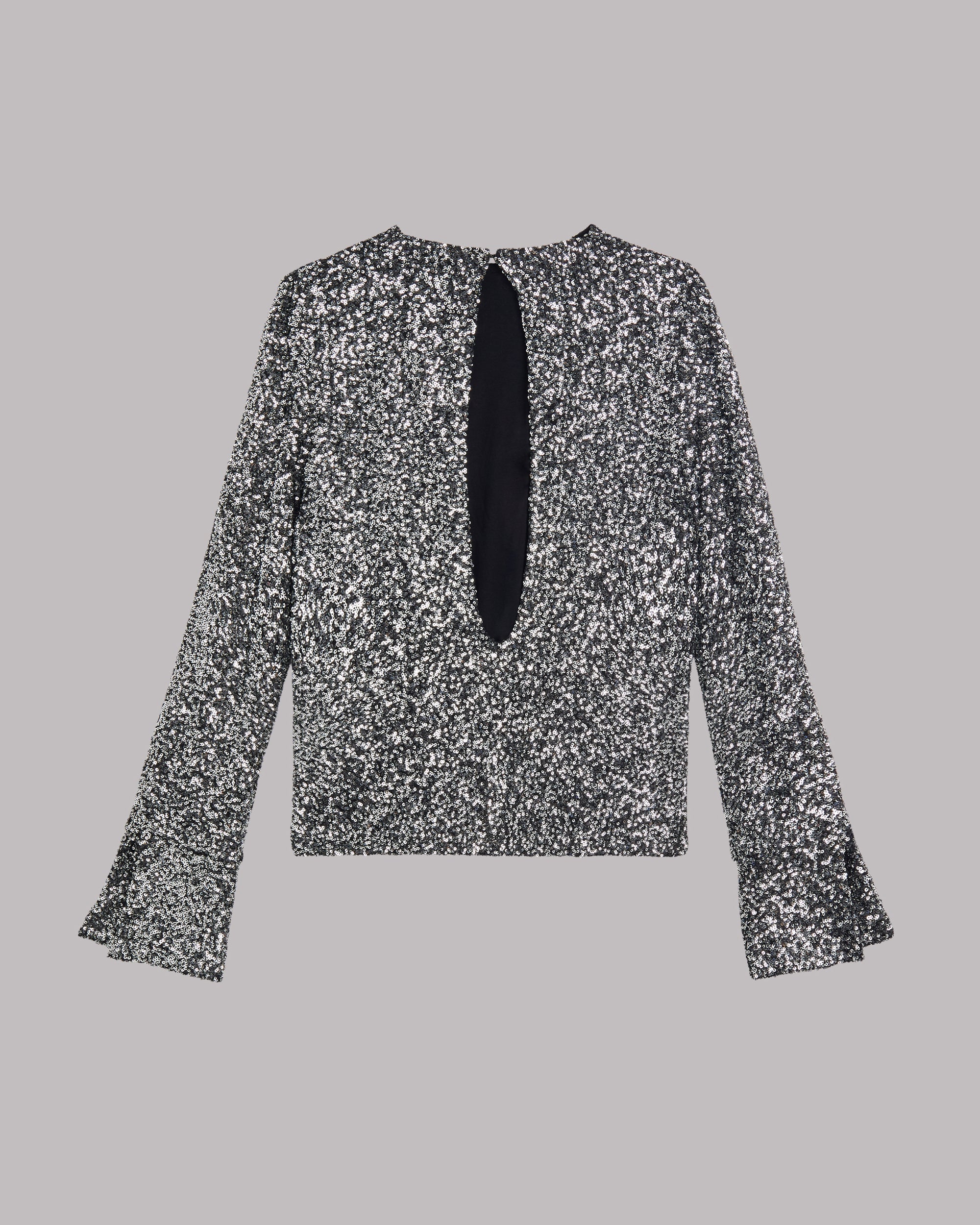 Dark Sequin Blouse - Product photo