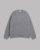 Sweater The Grey Melange Oversized Knitted