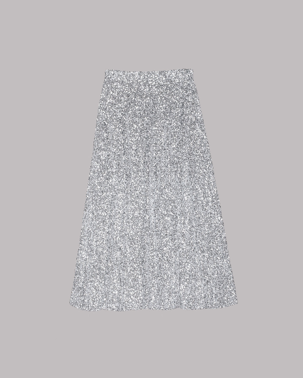 Light Long Sequin Skirt - Product photo
