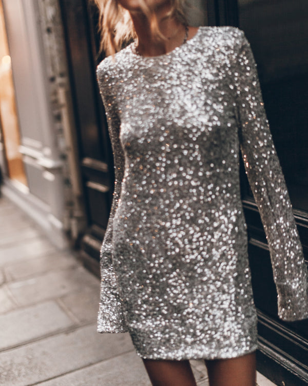 Vestido ligero de lentejuelas - Foto del producto