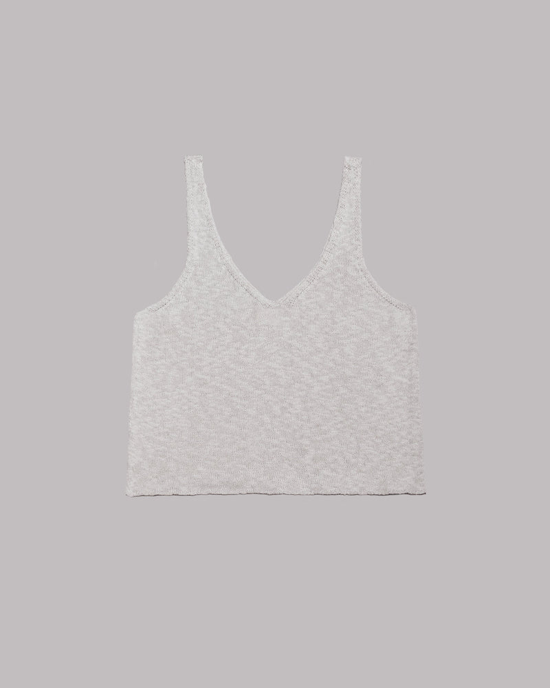 Top The Off-White Thin Knit Tank