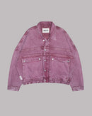 Veste The Pink Faded Denim