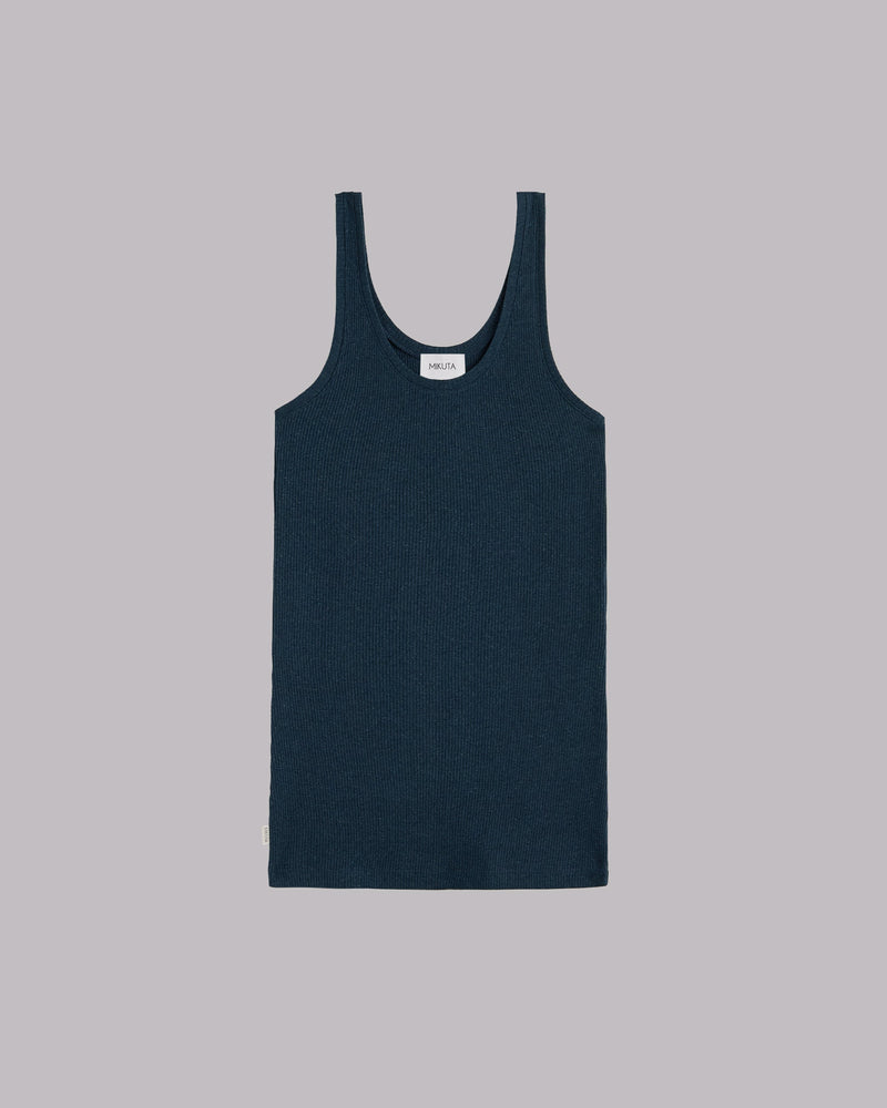 Top The Blue Recycled Denim Tank