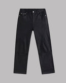 Pantalon The Black Straight Leather