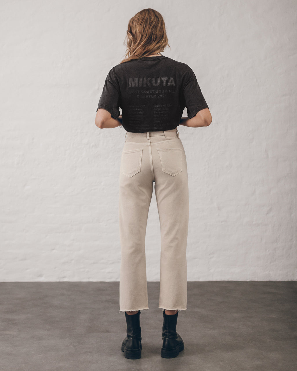 Jean The Beige Cropped