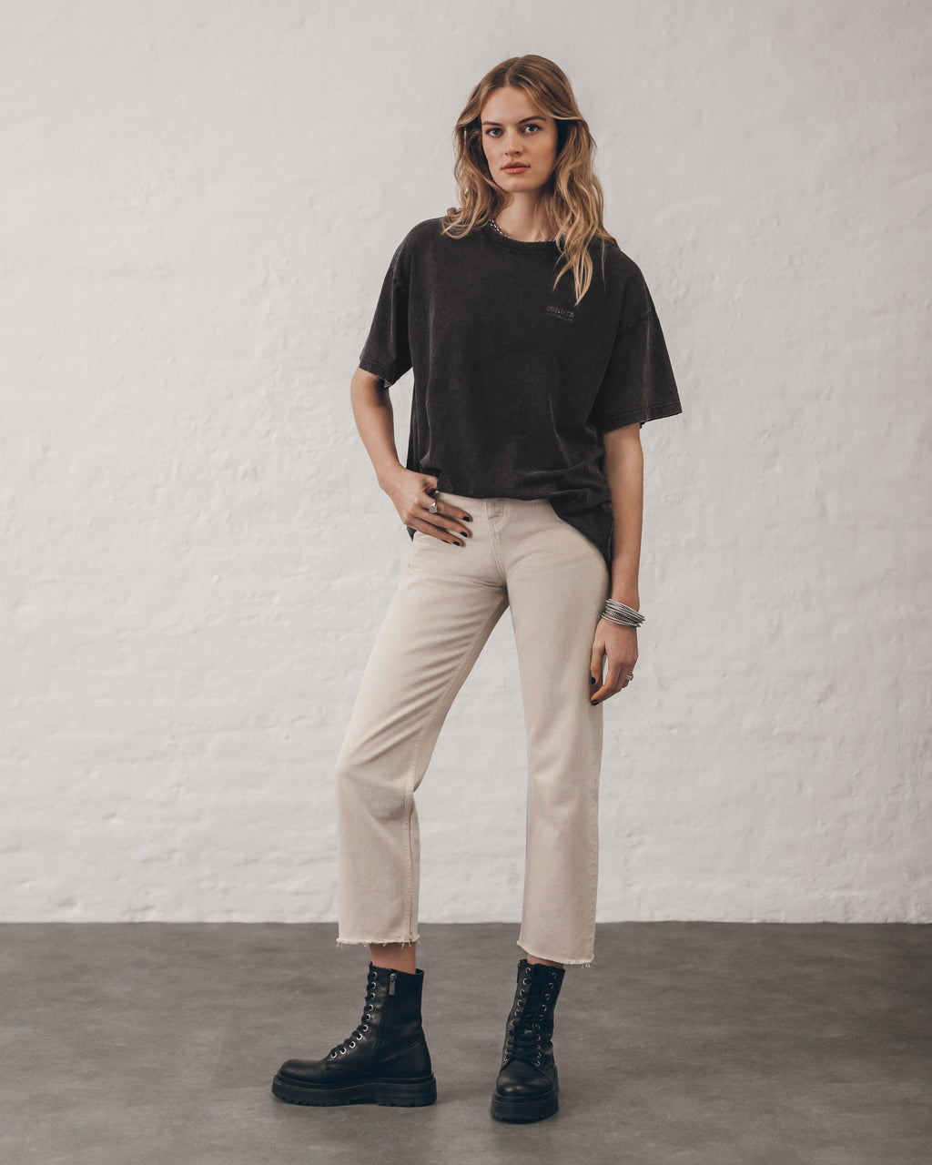 Jean The Beige Cropped