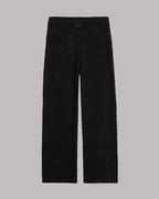 The Black Crochet Pants Product Shot - Product photo